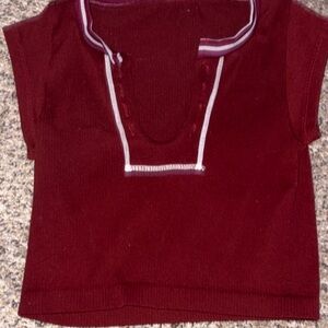 Kids Maroon Top